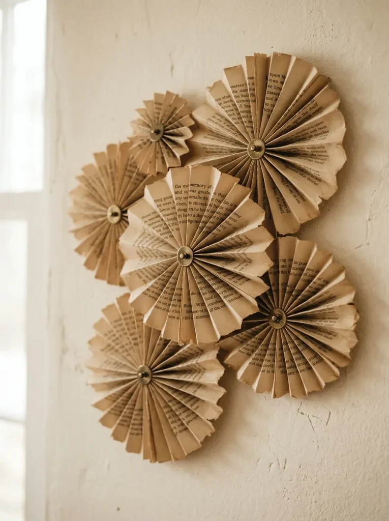 Book Page Crafts