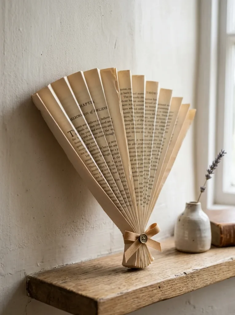 Book Page Crafts