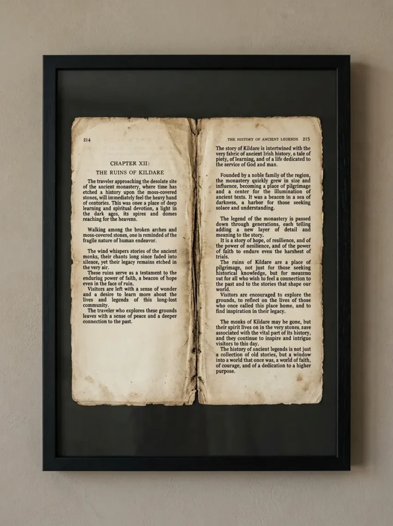 Book Page Crafts