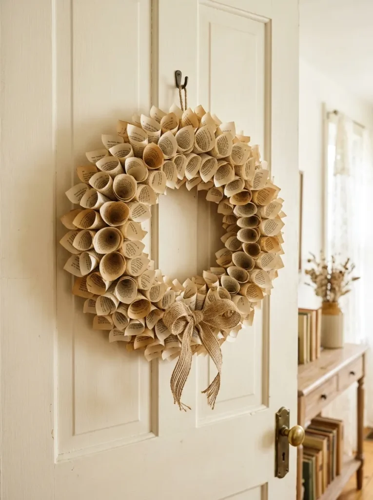Book Page Crafts