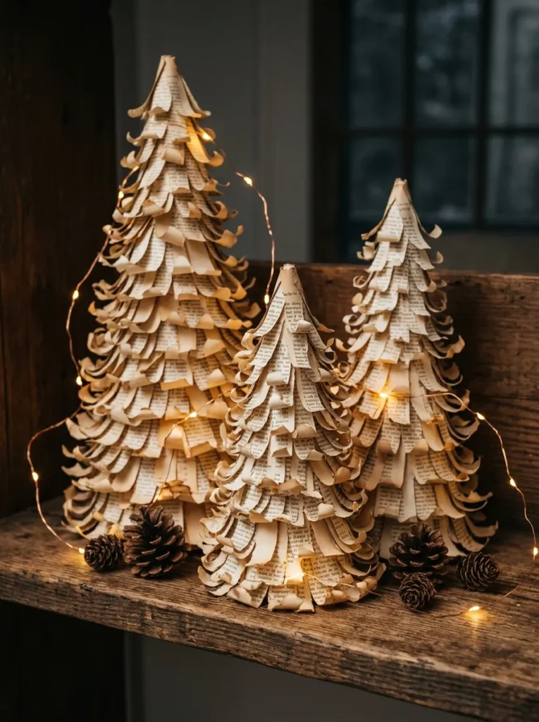 Book Page Crafts