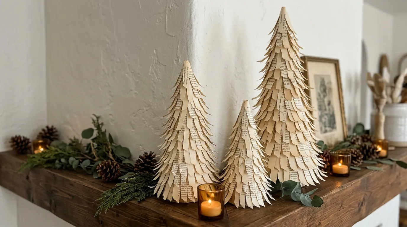 Book Page Crafts