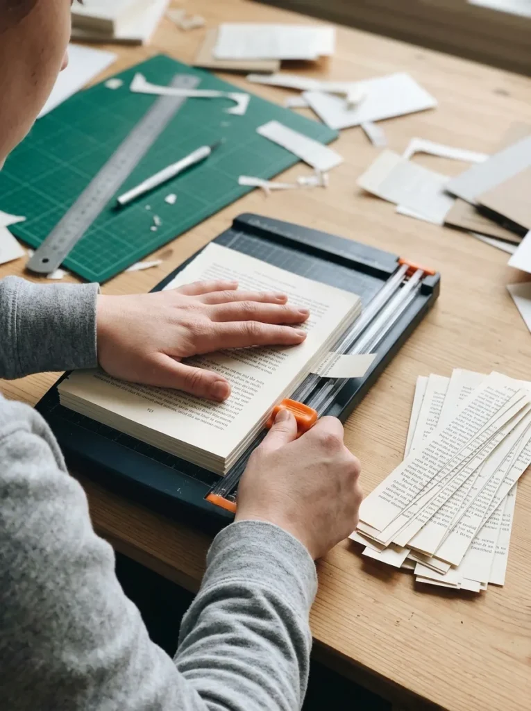 Book Page Crafts